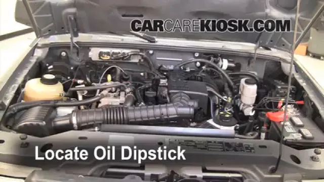 2008 Ford Ranger XL 2.3L 4 Cyl. Standard Cab Pickup Oil Check Oil Level